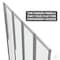 Anzzi 56 in. x 33 in. Accordion-Style Framed Chrome Bathtub Shower Door SD-AZ16-01CH - alternate 5